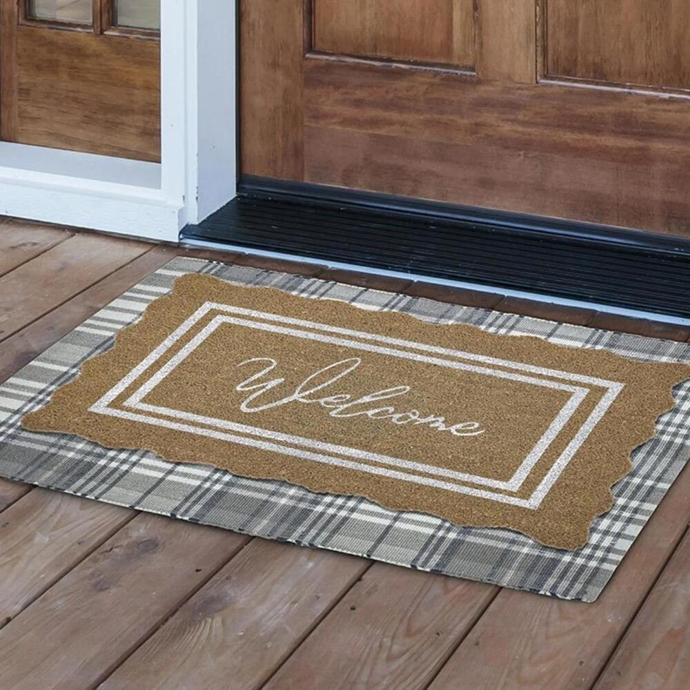 My Texas House Welcome Scalloped Edge Door Mat - Picture 3 of 6